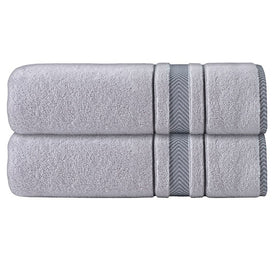 Enchasoft Turkish Cotton Two-Piece Bath Towel Set