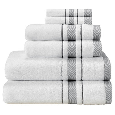 ENCHSFTWHT6 Bathroom/Bathroom Linens & Rugs/Towel Set