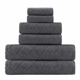 Gracious Turkish Cotton Six-Piece Towel Set