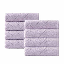 Gracious Turkish Cotton Eight-Piece Hand Towel Set