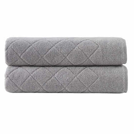 Gracious Turkish Cotton Two-Piece Bath Sheet Set
