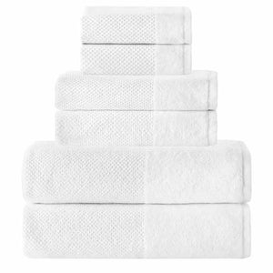INC6PWHT Bathroom/Bathroom Linens & Rugs/Towel Set