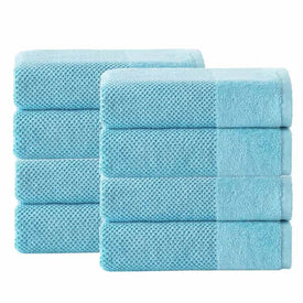 Incanto Turkish Cotton Eight-Piece Hand Towel Set