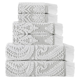 Laina Turkish Cotton Six-Piece Towel Set