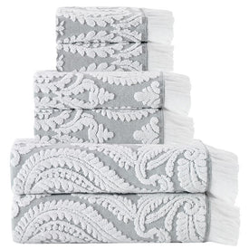 Laina Turkish Cotton Six-Piece Towel Set