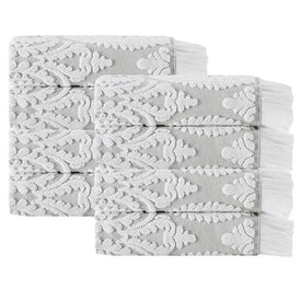 Laina Turkish Cotton Eight-Piece Hand Towel Set