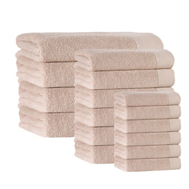 Signature Turkish Cotton 16-Piece Towel Set