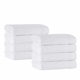 Signature Turkish Cotton Eight-Piece Hand Towel Set