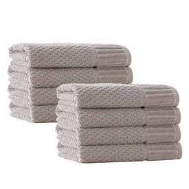 Timaru Turkish Cotton Eight-Piece Hand Towel Set