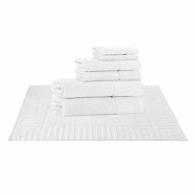 Timaru Turkish Cotton Eight-Piece Towel Set