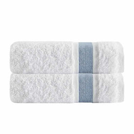Unique Turkish Cotton Two-Piece Bath Towel Set