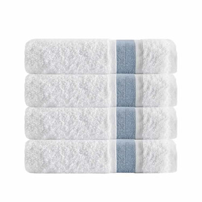 UNIQ4PCBBLU Bathroom/Bathroom Linens & Rugs/Bath Towels