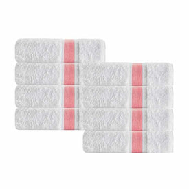 Unique Turkish Cotton Eight-Piece Hand Towel Set