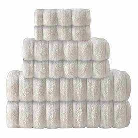 Vague Turkish Cotton Six-Piece Towel Set