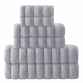 Vague Turkish Cotton Six-Piece Towel Set