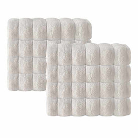 Vague Turkish Cotton Eight-Piece Hand Towel Set