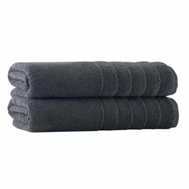 Veta Turkish Cotton Two-Piece Bath Towel Set