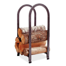 Vertical Arch Fireplace Log Rack