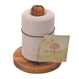 Olive Wood Twine Holder with Twine