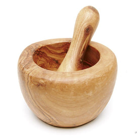 Extra-Small Olive Wood mortar and pestle