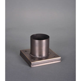 Outdoor 5" Square Pier Mount Box with 3" Fitter