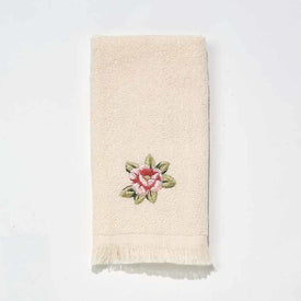 Rosefan Fingertip Towel