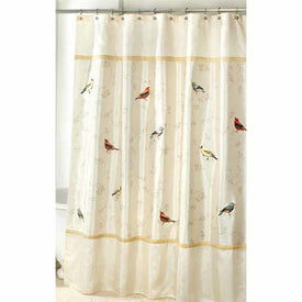 Gilded Birds 72" x 72" Shower Curtain