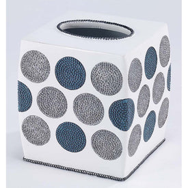Dotted Circles Tissue Box Cover