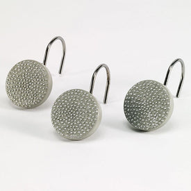 Dotted Circles Shower Hooks 12-Pack