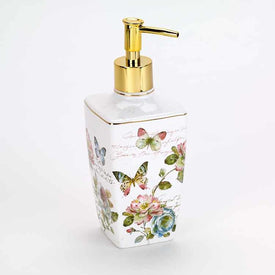 Butterfly Garden Soap/Lotion Pump Dispenser
