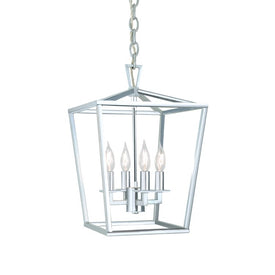 Cage Four-Light Small Pendant