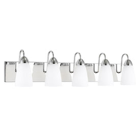 Seville Five-Light Bathroom Vanity Fixture