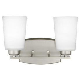 Franport Two-Light LED Bathroom Vanity Fixture