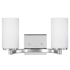 Hettinger Two-Light Bathroom Vanity Fixture