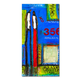 William Debilzan 356 Reasons 12" x 24" x 2" Gallery-Wrapped Canvas Wall Art
