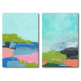 Landscape No. 94 & Landscape No. 95 12" x 18" Canvas Two-piece Set