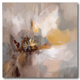 Petals Whisper 30" x 30" Gallery-Wrapped Canvas Wall Art
