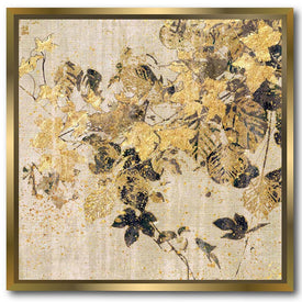 Bold Ivy 30" x 30" Gallery-Wrapped Canvas Wall Art