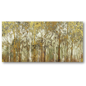 Golden Trees 24" x 48" Gallery-Wrapped Canvas Wall Art