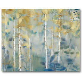 Gilded Forest I 16" x 20" Gallery-Wrapped Canvas Wall Art