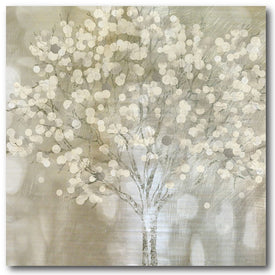 Neutral White 16" x 16" Gallery-Wrapped Canvas Wall Art