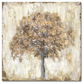 Venetian Gold Tree 24" x 24" Gallery-Wrapped Canvas Wall Art