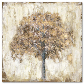 Venetian Gold Tree 30" x 30" Gallery-Wrapped Canvas Wall Art