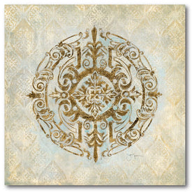 Golden Medallion 16" x 16" Gallery-Wrapped Canvas Wall Art