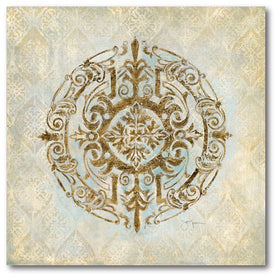 Golden Medallion 24" x 24" Gallery-Wrapped Canvas Wall Art