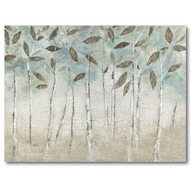 Rain Soft Woods 30" x 40" Gallery-Wrapped Canvas Wall Art