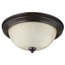 Geary Two-Light LED Flush Mount Ceiling Fixture