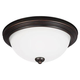 Geary Two-Light Flush Mount Ceiling Fixture