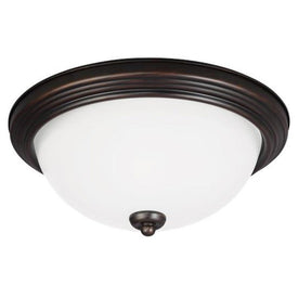 Geary Two-Light LED Flush Mount Ceiling Fixture