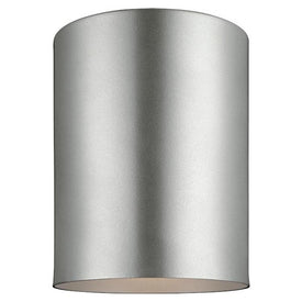 Outdoor Cylinder Single-Light LED Flush Mount Ceiling Fixture